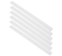 Luxshiny Protection pour trancheuse à 6 pièces en plastique blanc, réutilisable, pour organisation et rangement, usage en boulangerie et cuisine domestique
