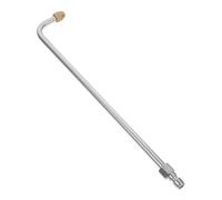 Luxshiny Rallonge de Baguette pour Nettoyeur Haute Pression Tige Inoxydable avec Tête Courbée pour Nettoyage de Voiture et Zones Difficiles Accessoire Durable avec Connecteur Rapide