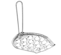 Luxshiny Râpe en Acier Inoxydable pour Gelée de Haricots, Grattoir Multifonctions Blanc de Tamis, Outil Cuisine Réutilisable pour Nouilles Froides et Spaetzle, Maison et Restaurant