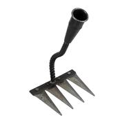 Luxshiny Râteau à Main pour Jardinage Nivellement De Sol Et Entretien De Pelouse Outil Déchaumeur Manuel