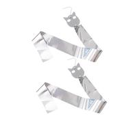 Luxshiny Réflecteurs Anti-Oiseaux 2 Pièces Argentés, Dispositif Réfléchissant Solide sans Chimie, Protection Écologique des Cultures Et Balcons