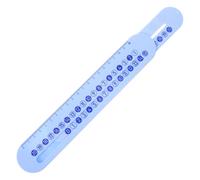 Luxshiny Règle Numérique à Calcul pour Garçon et Filles Outil d'Apprentissage des Mathématiques Utile pour L'Addition Soustraction Maternelle 1 Pièce