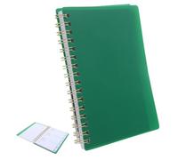 Luxshiny Répertoire Spirale A6 avec Onglets Alphabétiques, Cahier pour Seniors, Journal des Mots de Passe Internet, Livre de Codes D'accès, Pages en Papier et Pp pour Maison et Voyage