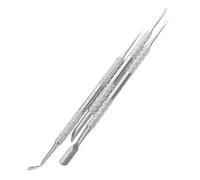 Luxshiny Repousse-cuticules Russe 3pcs en Acier Inoxydable, Outil Manucure Double Extrémité, Précision Antirouille, pour Salon de Beauté et Création Nail Art