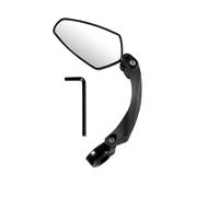 Luxshiny Rétroviseur de Vélo Rotatif à 360° Gauche en Abs, Miroir Extérieur Réglable pour Sécurité Cycliste, Accessoire Vélo Montagne, Vision Arrière Améliorée, Sport et Plein Air
