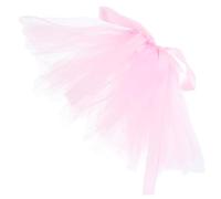 Luxshiny Robe pour Chien en Dentelle Rose Tutu, Tenue Anniversaire et Mariage pour Petits et Grands Chiens, Vêtement Respirant et Confortable, Jupe en Résille Douce, Costume Fantaisie