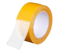 Luxshiny Ruban Adhésif Double Face en Tissu 5 Cm X 10 M, Colle Puissante Multi-usages pour Tapis et Décorations Murales, Rouleau Fin et Invisible, Usage Quotidien pour Maison et Événements