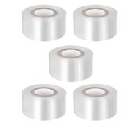 Luxshiny Ruban de Greffage Auto-adhésif PE 5 Pièces Film de Greffage Transparent Solide Barrière pour Jardinage et Protection des Plantes en Extérieur