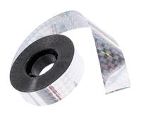 Luxshiny Ruban Effaroucheur Réfléchissant 2,4 CM X 50 M, Bande Spiralée Anti-Corbeaux pour Balcon et Extérieur