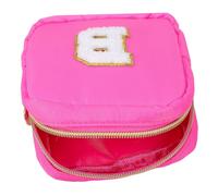 Luxshiny Sac à Main Petit pour Femmes Pochette Mode avec Fermeture Éclair Sac à Monnaie Compact pour Cosmétiques Clés et Protection sans Contact Trousse Légère pour Voyage et Quotidien
