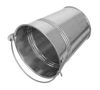 Luxshiny Seau à Fleurs Rétro en Fer-Blanc 6,5 Pouces Poignée, Mini Seau Décoratif pour Bureau et Jardin, Pot à Plantes Compact et Fonctionnel