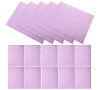 Luxshiny Serviette Papier Manucure Jetable 125 Feuilles en Tissu Non Tissé Pourpre Forte Absorption D'eau et Protection de Bureau pour Exercices de Cils