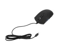 Luxshiny Souris Filaire Ergonomique pour Ordinateur avec 6 Boutons, Design Lumineux LED, 4 Niveaux Dpi 800-2400, Câble USB-c 1,5 M pour Bureau et Portable