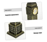 Luxshiny Statue Métallique Décorative Big Big Londres Figurine Souvenir Architecture -uni pour Décoration De Bureau Et Maison