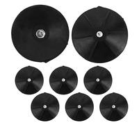 Luxshiny Support à Ventouse pour Paquet de Boxe Lourd avec Vis M8, Base Robuste en Caoutchouc et Silicone, Lot de 8 Pièces pour Équipement de Boxe à Domicile ou Salle de Sport