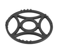 Luxshiny Support Casserole Fonte Antidérapant 17,5 Cm pour Cuisinière à Gaz Anneau Wok Rustique Cuisson Stable Usage Domestique et Extérieur