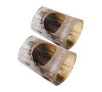 Luxshiny Support Corne Pour Tasse Viking Base Décorative Multifonctionnelle Matériaux Naturels Pour Cornes À Boire Pour Restaurants Et Bars