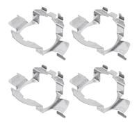 Luxshiny Support D'ampoule LED H7 pour Voiture, 4 Pièces, Base de Phare Résistante Haute Température, Adaptateur de Douille de Phare Compatible pour Installation Éclairage LED Auto