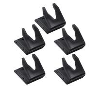 Luxshiny Support de Lecture Portable en Plastique Noir, Support de Scanner Tera Positionnement Précis, Compatible Large, pour Bureau et Magasin, Lot de 5 Pièces