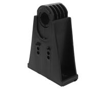 Luxshiny Support de Roue à Eau pour Fontaine Support de Roue Pivotante Acier Inoxydable Noir pour Modèle de Moulin à Eau D’Aquarium Décoration de Bassin de Jardin Extérieur