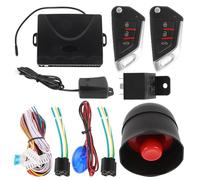 Luxshiny Système D'alarme Voiture Serrure Centrale sans Clé, Démarrage à Distance et Verrouillage Automatique des Portières, Kit Antivol Compatible Utilitaire et Voiture Compacte, Contrôle