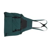 Luxshiny Tablier de Récolte Jardinage Unisexe Vert en Tissu Oxford Solide avec Poche Grosse Capacité et Système de Dégagement Rapide, pour Cueillette, Plantation et Entretien Extérieur,