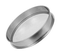 Luxshiny Tamis à Larges Mailles 35 Cm en Acier Inoxydable, Outil de Tamisage du Sol pour Jardinage et Compost, Moustiquaire de Jardin Robuste pour Tri de Gravier, Terreau et Roches,