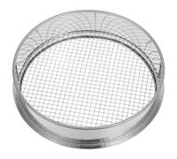 Luxshiny Tamis à Sol en Acier Inoxydable Maille de 6mm pour Jardinage, Séparation des Particules, pour Sable et Pierres en Usage Extérieur