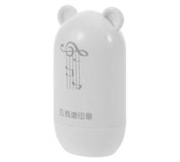 Luxshiny Tampon à Rouleau en Plastique Blanc à 5 Lignes Auto-encreur Création Facile de Portées pour Enseignants et Maternelle pour Préparation de Cours