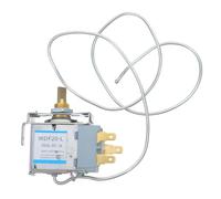 Luxshiny Thermostat de remplacement universel pour réfrigérateur et congélateur : manomètre mécanique à 3 broches, régulation précise, pour mini frigo et réfrigérateur domestique
