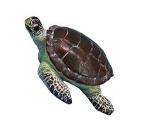 Luxshiny Tortue Décorative en Résine Douce pour Aquarium, Modèle Réaliste sous-Marin, Ornement sans Entretien pour Décor D’Aquarium, Accessoire Décoratif Solide et Vivant