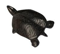 Luxshiny Tortue Stable Noire pour de Obsidienne en Décorative Figurine Sculpture et Élégante Bureau Chambre Décoration Intérieure