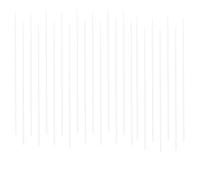 Luxshiny Tube Capillaire à Point de Fusion en Verre Transparent 0,9-1,1 X 80 Mm, Lot de 500 Tubes Multi-usages pour Laboratoires et Hôpitaux, Micropipette Rigide pour Prélèvements