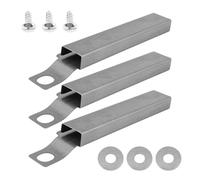 Luxshiny Tube de Brûleur Réglable Acier Inoxydable pour Barbecue Gaz Tube de Transfert de Flamme et Remplacement Facile pour Gril Extérieur