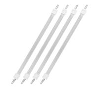 Luxshiny Tube de Quartz Chauffant Infrarouge 27 Cm pour Radiateur D'appoint Résistance Électrique en Céramique pour Poêle Électrique Lot de 4 Pièces de Remplacement pour Chauffage