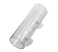 Luxshiny Tunnel Transparent Creux pour Betta Abri et Cachette pour Aquarium Caverne de Reproduction Acrylique Robuste pour Poissons Accessoire de Décoration pour Aquarium