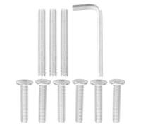 Luxshiny Vis M8 pour Griffoir de Chat Lot de 10 Boulons de Rechange Robustes pour Mobilier de Chat Faciles à Installer