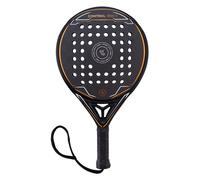 LUXTRI Raquette Padel Control 1800 II - 455 x 260 x 38 mm - forme Ronde - 370 g - em Fibre carbone/EVA - couleur Noir-Blanc-Jaune - Jugador Tennis Sport