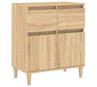 Luxueux Best*Buffet de couloir - Meuble Étagère pour rangement de cuisine/salon - Chêne sonoma 60x35x70 cm - Bois d'ingénierie