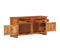 Luxueux Best*Buffet de couloir - Meuble Étagère pour rangement de cuisine/salon - Marron 100x30x50 cm - Bois d'acacia massif 180779