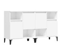 Luxueux Best*Buffet de couloir - Meuble Étagère pour rangement de cuisine/salon -s 2 pcs blanc 60x35x70 cm - Bois d'ingénierie