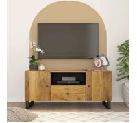 Luxueux Best*Meuble TV（1 PC) - JMS - Support TV/TABLE TV - Meuble salon - 105x33 5x46cm bois de manguier et d'ingénierie M4039444291