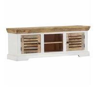 Luxueux Best*Meuble TV（1 PC) - JMS - Support TV/TABLE TV - Meuble salon - 110x30x40cm Bois massif de manguier M2069384552554