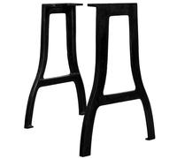 Luxueux Best* Pied de table de salle à manger - Support de Table - 2 pcs Cadre en A Fonte *juin361678