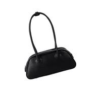Luxueux sac à bandoulière en polyuréthane à la mode, sac à main décontracté sous les aisselles pour un usage quotidien et un événement de bal de promo, sac à main, Noir , One Size