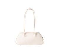 Luxueux sac à bandoulière en polyuréthane à la mode, sac à main décontracté sous les bras pour un usage quotidien et un événement de bal de promo, sac à main à fermeture, blanc, One Size