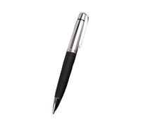 Luxueux stylo à bille en métal et cuir avec action torsadée - Pour les professionnels, les étudiants, l'écriture fluide