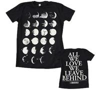 LuxUnatcc Converge Mens Moon Phase T Shirt Size M