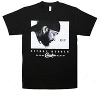 LuxUnatcc Nipsey Hussle T Shirt Hip Hop Tee Men Rappers Graphic Street Wear Size M