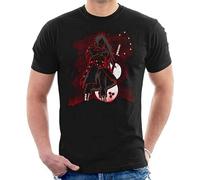 LuxUnatcc Red Uchiha Madara Men's T-Shirt Size S